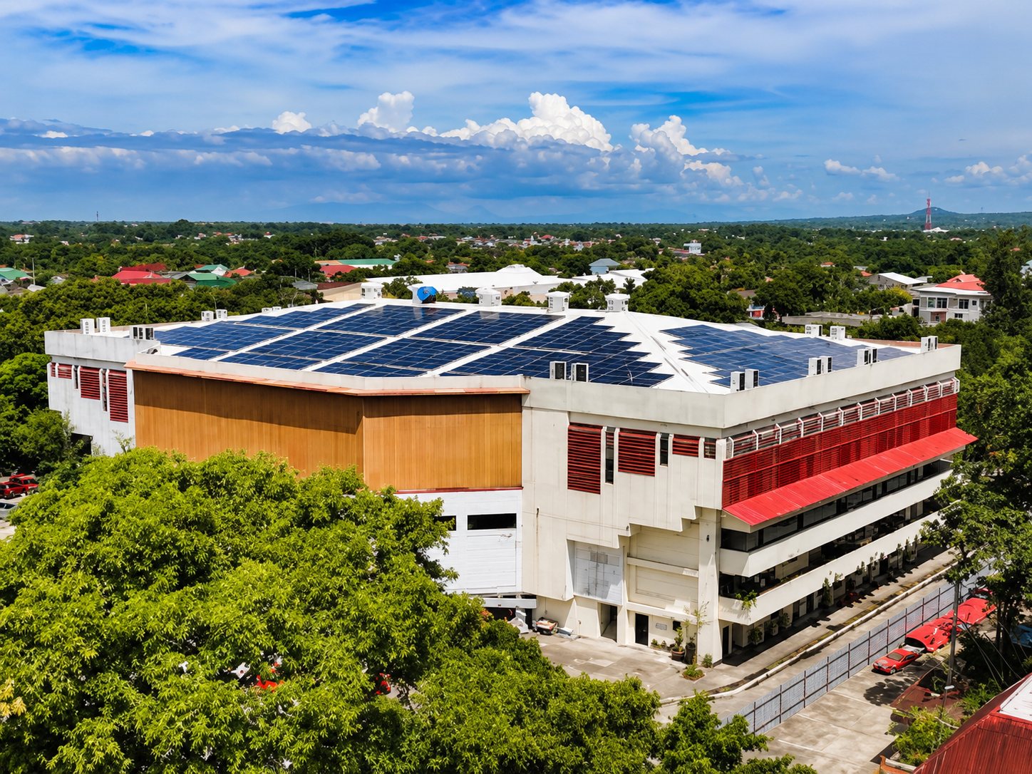 Bataan People's Center commercial solar installation